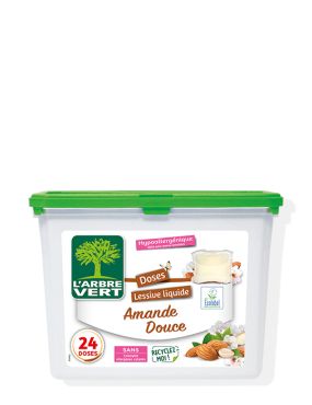 Doses de lessive amande douce
