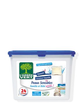 Doses de lessive peaux sensibles