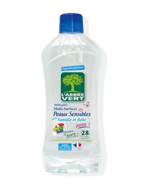 Nettoyant multi-surfaces peaux sensibles