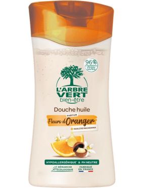 Huile de douche parfum fleurs d'oranger 