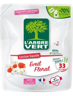 Recharge lessive éveil floral