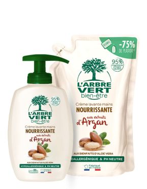 Crème lavante nourrissante pour les mains 