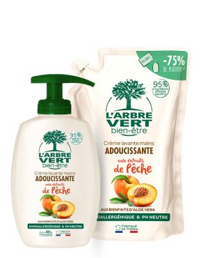 Crème lavante adoucissante pour les mains
