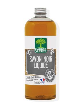 Savon noir liquide - 100% huile de lin