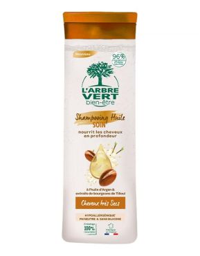 Shampooing huile cheveux très secs - huile d'argan