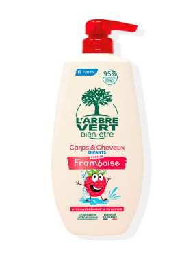 Shampooing douche enfants - framboise