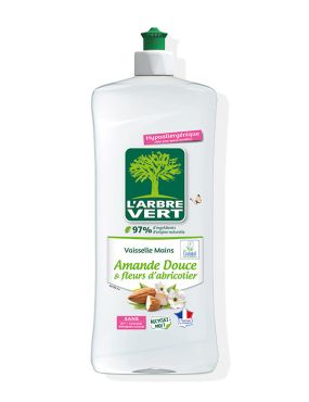 Liquide vaisselle amande douce et fleurs d’abricotier 