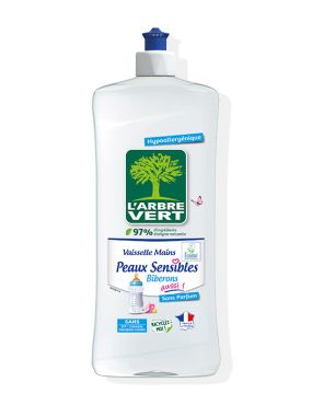 Liquide vaisselle peaux sensibles