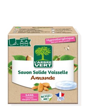 Savon vaisselle solide amande 