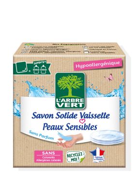 Savon vaisselle solide peaux sensibles